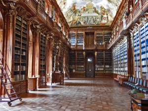 Strahov biblioteka u Pragu