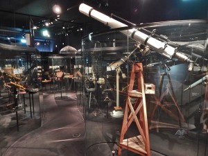 Old astronomical equipment at National Museum of Technology