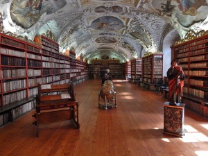 Theological Hall at Strahov Library in Prague