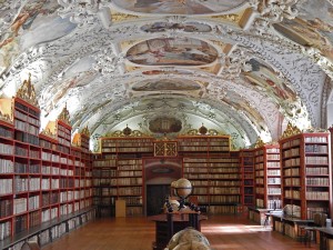 Theological Hall at Strahov Library in Prague