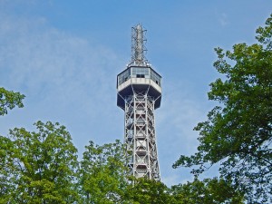 Petřín Tower in Prague