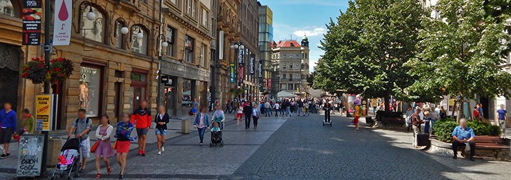Small shops in Prague