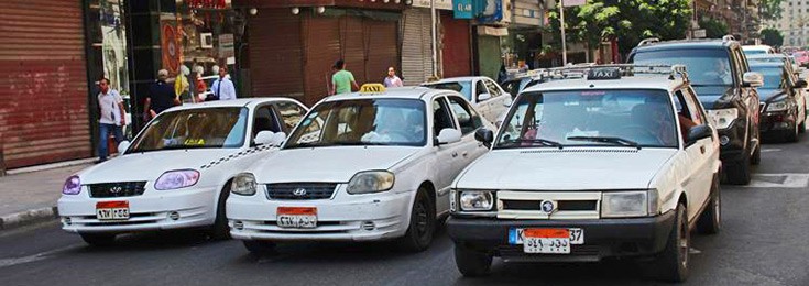 Taxi and UBER in Egypt