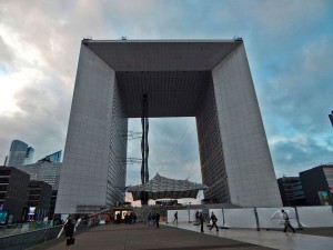 Grand Arch de la Defense in Paris