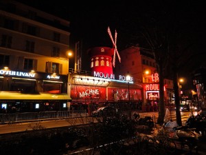 Moulin Rouge Cabaret in Paris