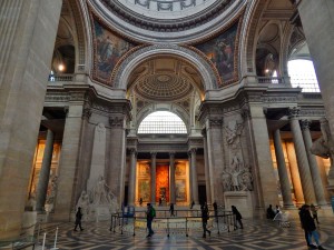 Unutrašnjost Panteona u Parizu