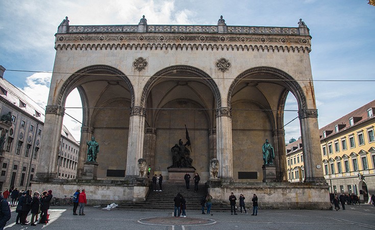 Odeonplatz in Munich