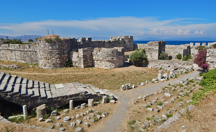 Zamak u gradu Kos