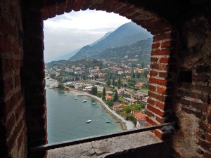 Incredible view from the Malcesine Castle