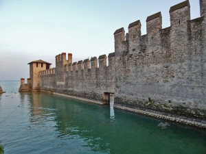 Castle Scaligero in Sirmione on Lake Garda