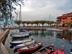 Torri del Benaco town on Lake Garda