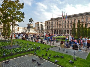 Duomo Square in Milan