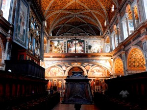 Prelepe freske manastira Svetog Mauricija u Milanu