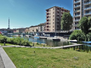 Naviglio Grande Canal in Milan