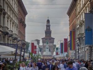 Filarete Tower of the Sforza Castle in Milan