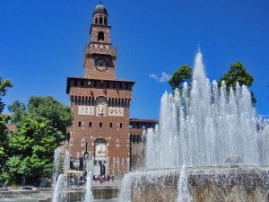 Filarete toranj zamka Sforca u Milanu