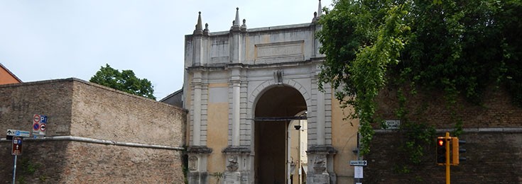 Adriana Gate in Ravenna