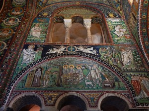Breathtaking Byzantine mosaics in Basilica of San Vitale in Ravenna