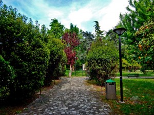 Park inside the Brancaleone Fortress
