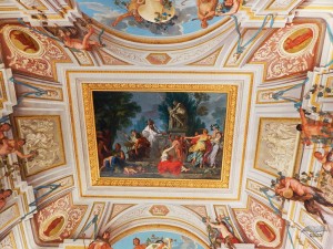 Breathtaking ceilings of Borghese Gallery
