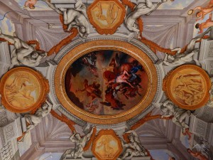 Breathtaking ceilings of Borghese Gallery