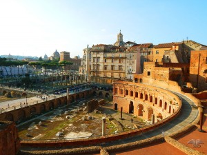 Imperial Forums in Rome