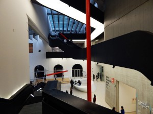 Hall of the Maxxi Museum