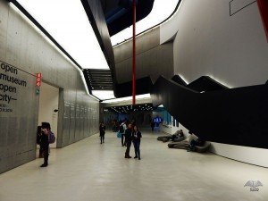 Hall of the Maxxi Museum