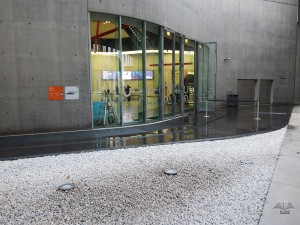 Entrance to the Maxxi Museum in Rome