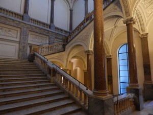 The hallway of the Museum of Rome