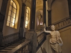 The hallway of the Museum of Rome