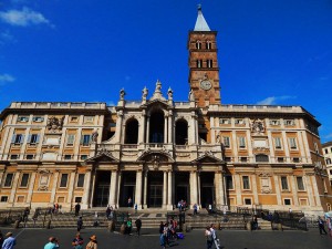 Fasada bazilike Santa Maria Maggiore u Rimu