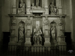 Michelangelo’s sculpture of Moses
