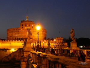 Castel Sant’Angelo by night