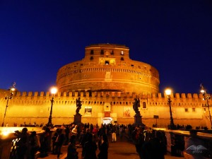 Castel Sant’Angelo by night