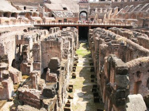 Unutrašnjost rimskog Koloseuma