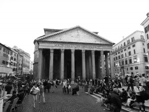 Pantheon Temple in Rome