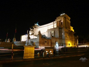 Vittoriano Monument by night