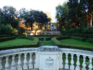 Villa Borghese Park in Rome