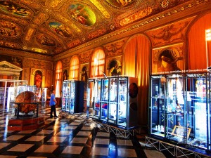 The Great Hall of Marciana Library in Venice