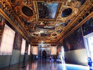 Beautiful frescoes of the Doge’s Palace