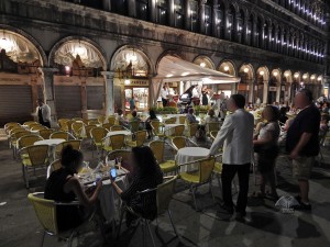 Piazza San Marco during the night