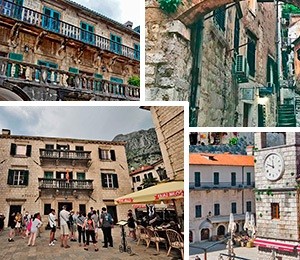 Palaces in Kotor
