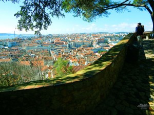 Pogled sa lisabonskog zamka