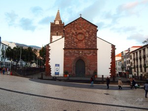 Cathedral of Funchal on Madeira Island