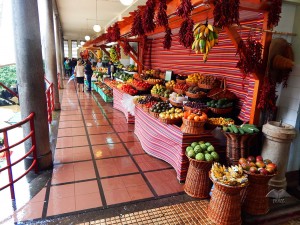 Exotic tropical fruit varieties of Madeira Island