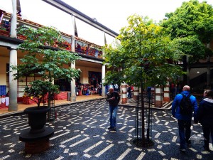 The exotic fruit market in Funchal