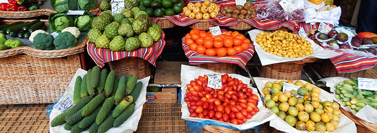 Fruit market in Funchal
