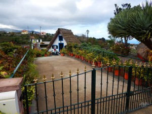 Traditional Madeira’s houses in Santana town