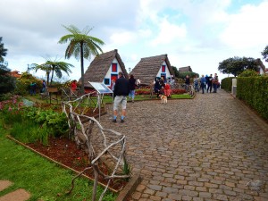 Traditional Madeira’s houses in Santana town